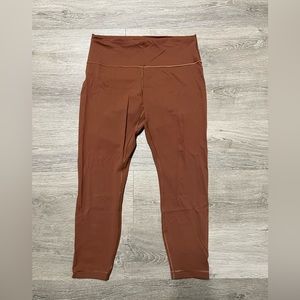 Lululemon Wunder Train High Rise Legging 25 inch